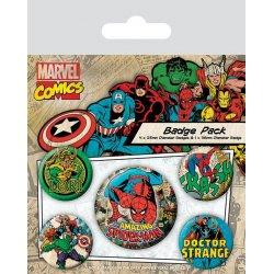 Pyramid MARVEL - Spider-Man - Pack de 5 badges