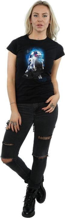 Immagine prodotto Star Wars The Last Jedi R2-D2 Brushed Maglietta Donna (XL)