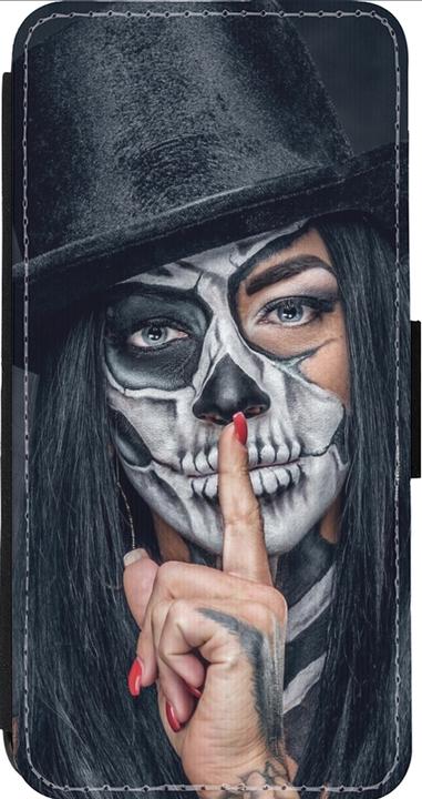 Produktbild PhoneLook Hülle Wallet schwarz Halloween 18 19 (Apple iPhone 14 Pro Max)