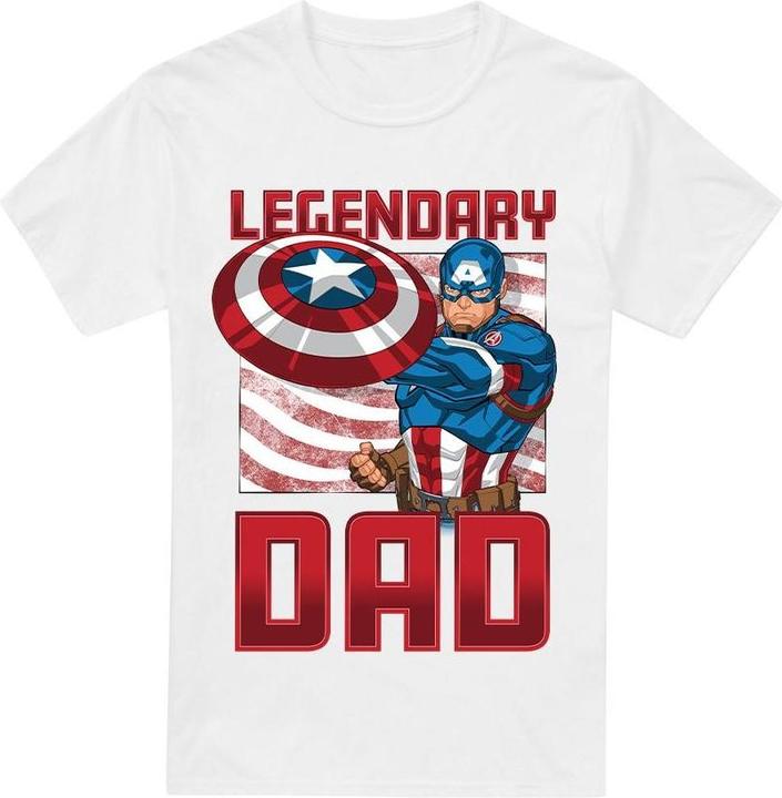 Immagine prodotto Captain America Legendary Dad TShirt (M)