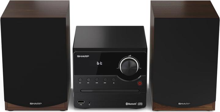Produktbild Sharp XL-B512(BR) Home-Stereoanlage Heim-Audio-Mikrosystem (Bluetooth, CD Player, 2x 22 W)