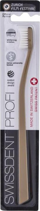 Immagine prodotto Swissdent Whitening Zahnbürste gold (Morbido, 1 x)