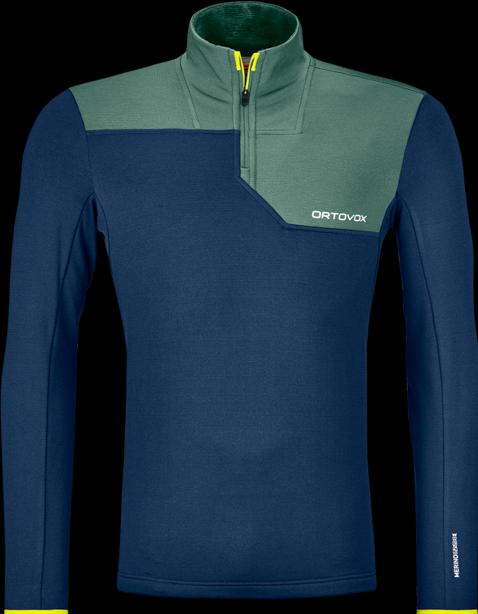 Actual product image Ortovox Fleece Light Zip Neck (XXL)