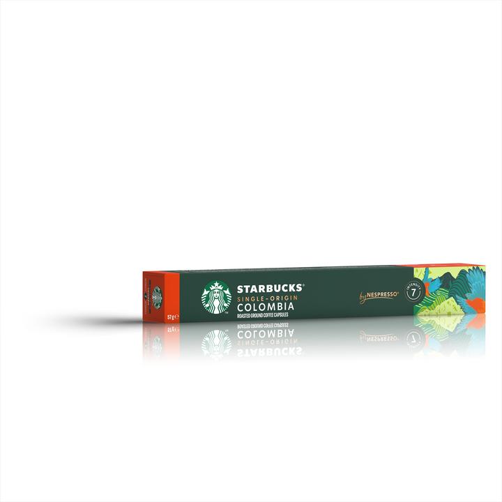 Actual product image Starbucks Colombia by Nespresso Medium Roasts (10 x Port.)