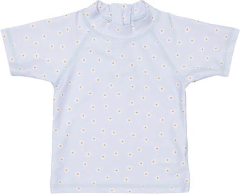 Actual product image Little Dutch Swim T-Shirt Short Sleeve Daisies Blue - 98/104 (98)