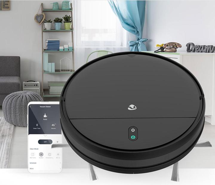 Actual product image Nedis Vacuum cleaner - robot, Black (Robot vacuum)