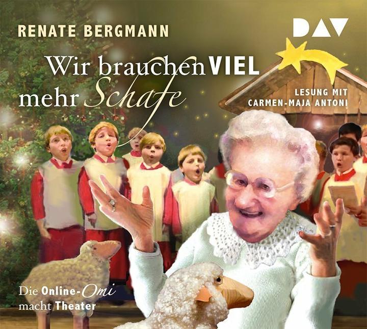 Image du produit Nous avons besoin de beaucoup plus de moutons. La mamie en ligne fait du théâtre (Renate Bergman, Carmen-Maja Antoni, Allemand)
