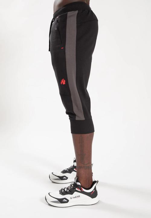 Produktbild Gorilla Wear Thompson 3/4 Jogginghose - Schwarz (M)