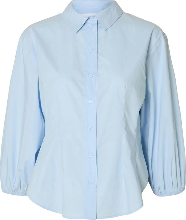 Image du produit Selected Femme Chemise en coton avec manches 3/4 (38)