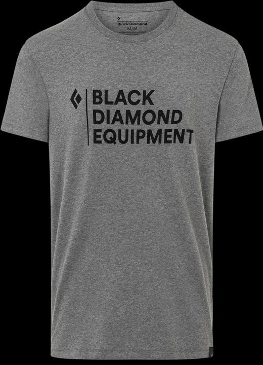 Actual product image Black Diamond Stacked Logo T-Shirt (S, XL)
