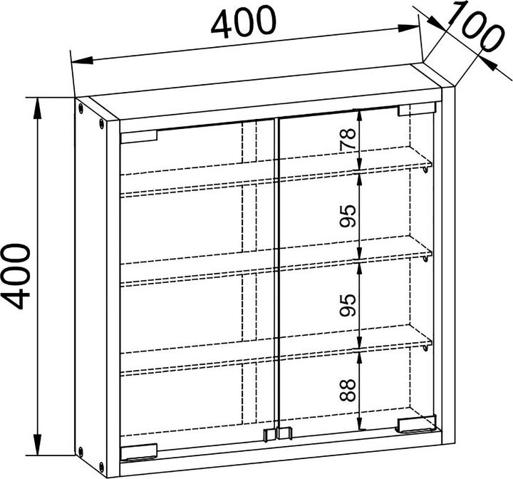 Produktbild VCM Mandosa S (40 x 10 x 10 cm)
