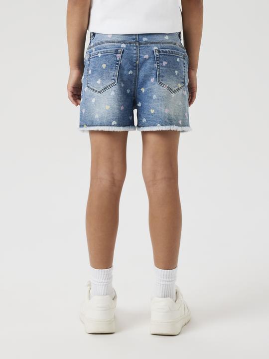 Immagine prodotto Name it Pantaloncini in denim con vestibilità mamma (128)