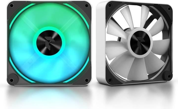 Actual product image APNX FP2-120 PWM fan, ARGB - 120mm, white (120 mm)