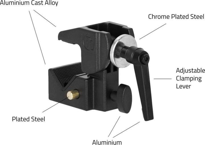 Actual product image Adam Hall SUPER CLAMP MK2 Universal hook