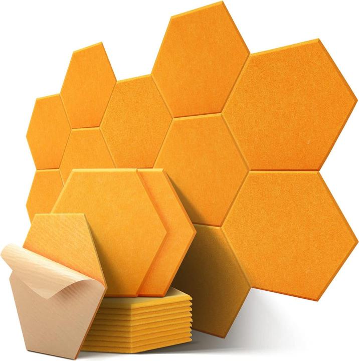 Produktbild Kuchoow Hexagon Akustikplatten Selbstklebend