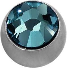 Actual product image Bijouteria Piercing (Crystal, Stainless steel)