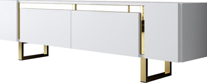 Gold, White