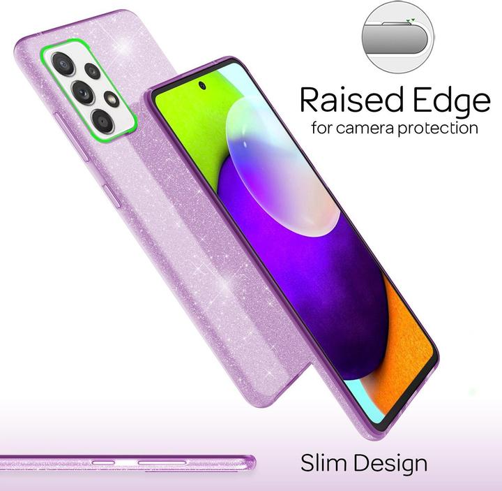 Immagine prodotto Nalia Custodia per cellulare Glitter (Samsung Galaxy A52)