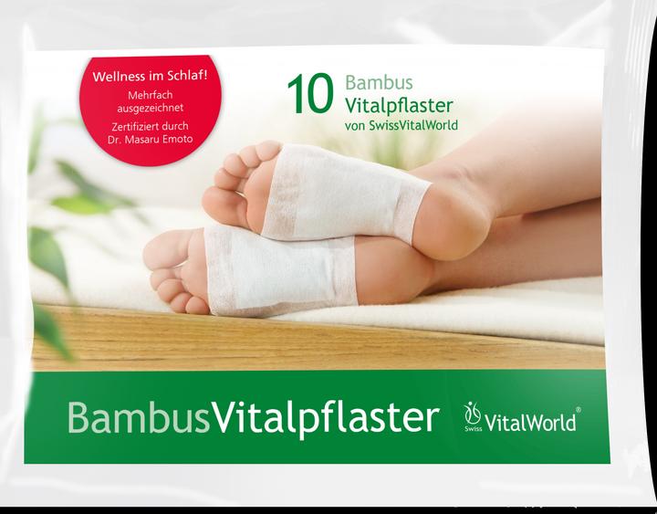 Produktbild SwissVitalWorld Bambus Vitalpflaster (Fusspflaster)