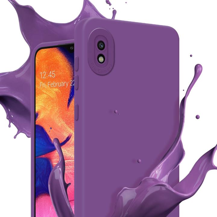 Actual product image Cadorabo Case for Samsung Galaxy A10 in TPU Fluid LM162 Style (Samsung Galaxy A10)