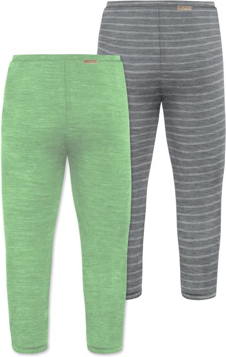Immagine prodotto Normani Confezione da 2 pantaloni baby merino con piedini - 9539 (80)