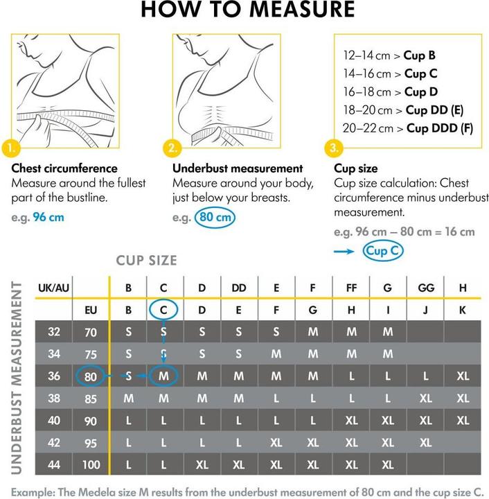 Image du produit Medela Keep Cool Schwangerschafts- und Still-BH (M)
