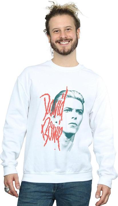 Immagine prodotto David Bowie Mono Stare Felpa Uomo (XXL)