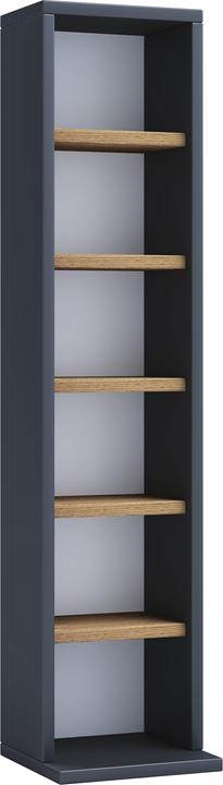 Immagine prodotto VCM Scaffale porta CD DVD in legno Elementare (21 x 20 x 92 cm)