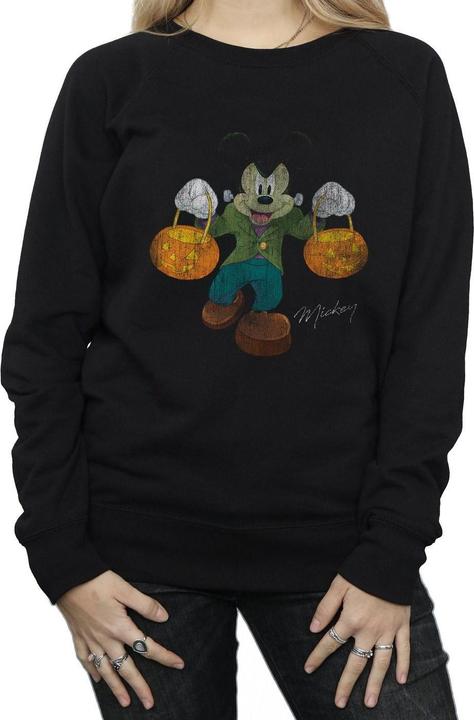 Actual product image Disney Womens/Ladies Frankenstein Mickey Mouse Sweatshirt (M)