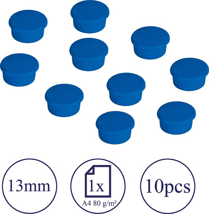Produktbild Franken Magnet rund (10 x)