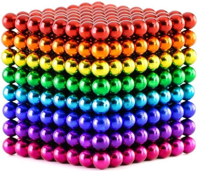 Produktbild Neoballs Magnetkugeln Rainbow - Tesseract Cassette
