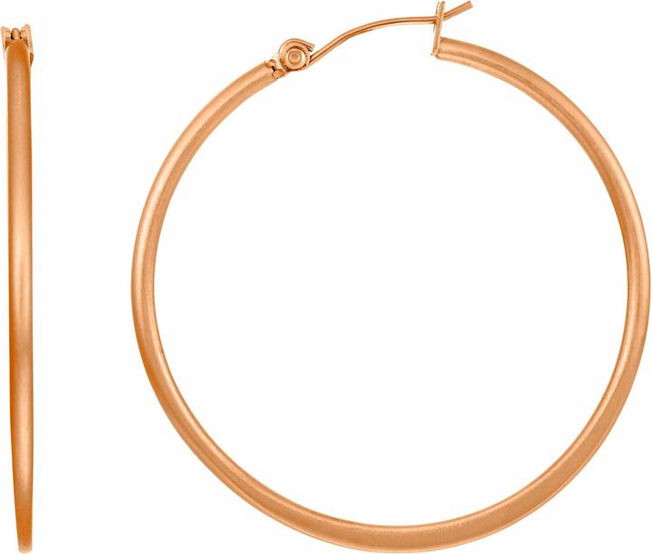 Image du produit Heideman Créole d'oreille 40 rose doré (100% acier inoxydable)