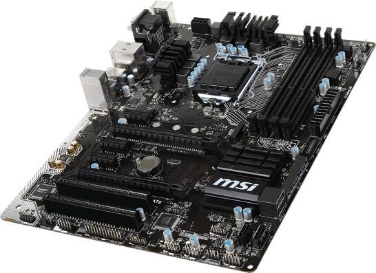 Actual product image MSI Z170a PC Mate (LGA 1151, Intel Z170, ATX)