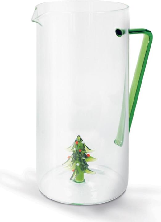 Immagine prodotto Easy Life Caraffa in vetro borosilicato da 1,2 litri. Albero di Natale (1.20 l)