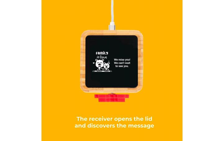 Actual product image Lovebox Digital messages and photos (Gift box, 1 x)