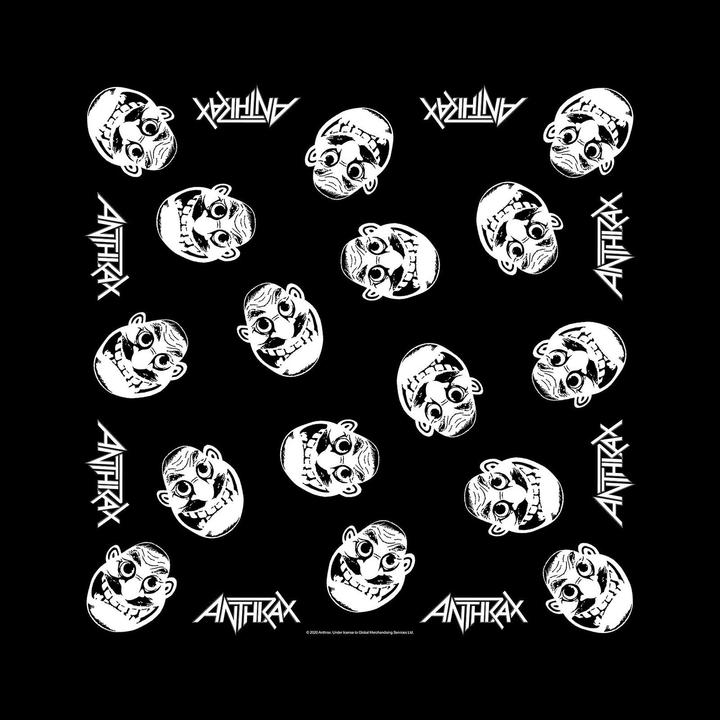 Actual product image Anthrax Unisex Adult Not Man Bandana