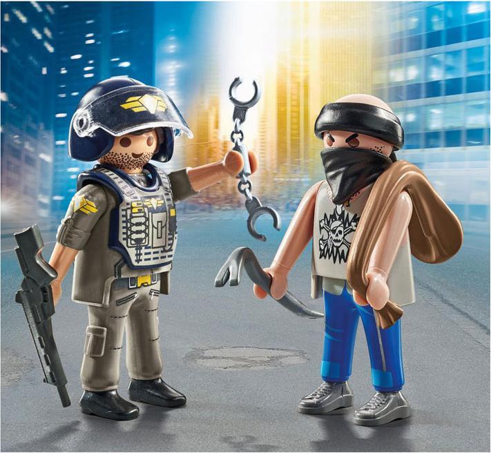 Actual product image Playmobil DuoPack SWAT & Bandit (71505, Playmobil City Action)