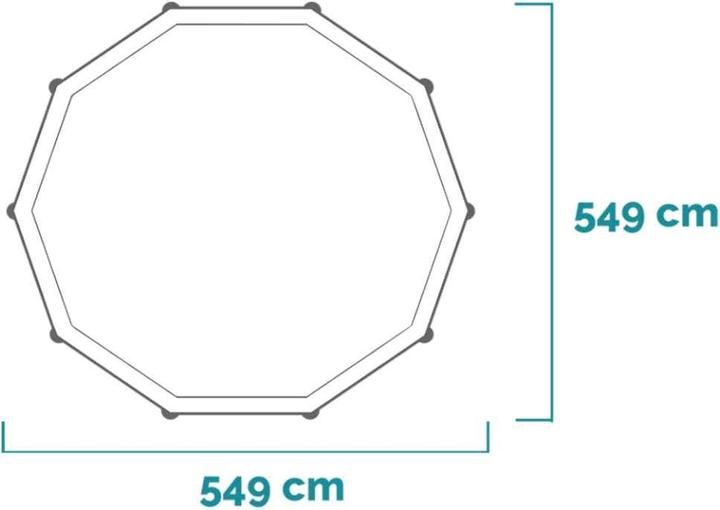 Produktbild Intex Prism Frame (Ø 549 x 122 cm)