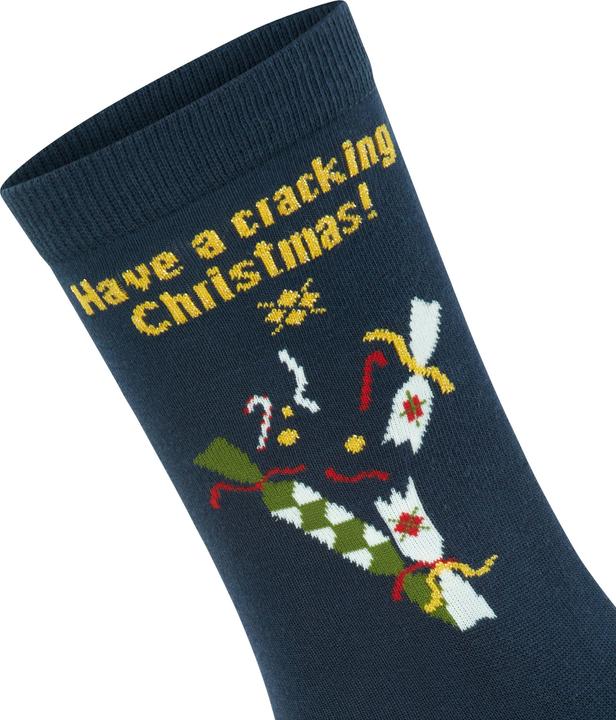 Actual product image Burlington Socken "X-Mas Cracker" marine (36 - 41)