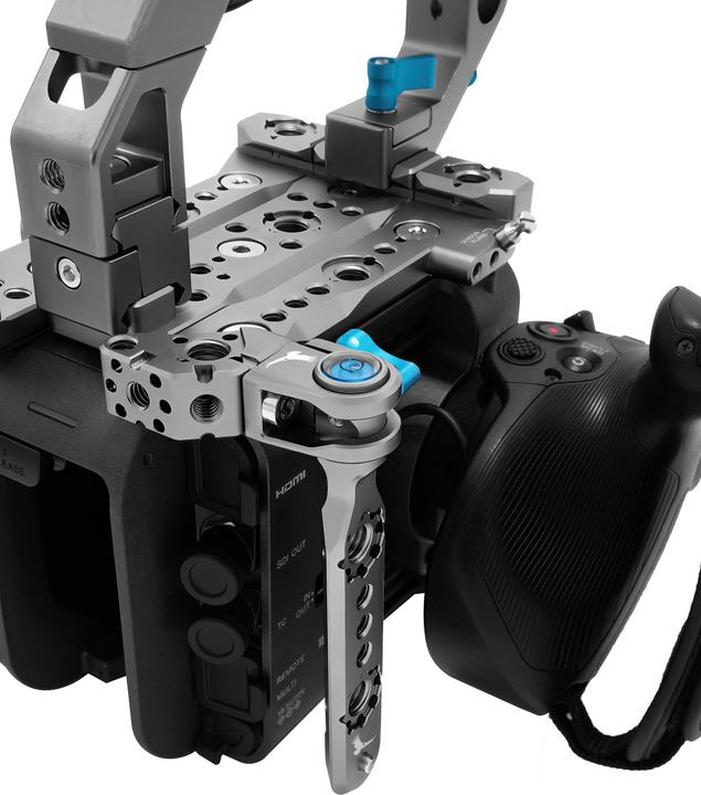 Actual product image Kondor Blue Sony FX6 Cage (With Top Handle) (Space Gray)