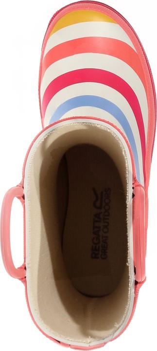 Actual product image Regatta Childrens/Kids Minnow Striped Wellington Boots (36)