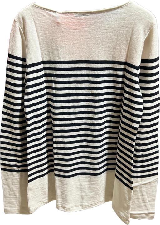 Actual product image Marc O'Polo Women's striped long-sleeve boat neck T-shirt (S)