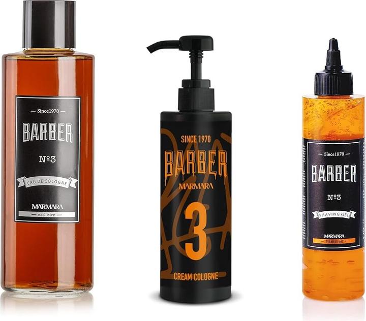 Actual product image Barber Shaving Set No.3 (Shaving set, Beard care set)