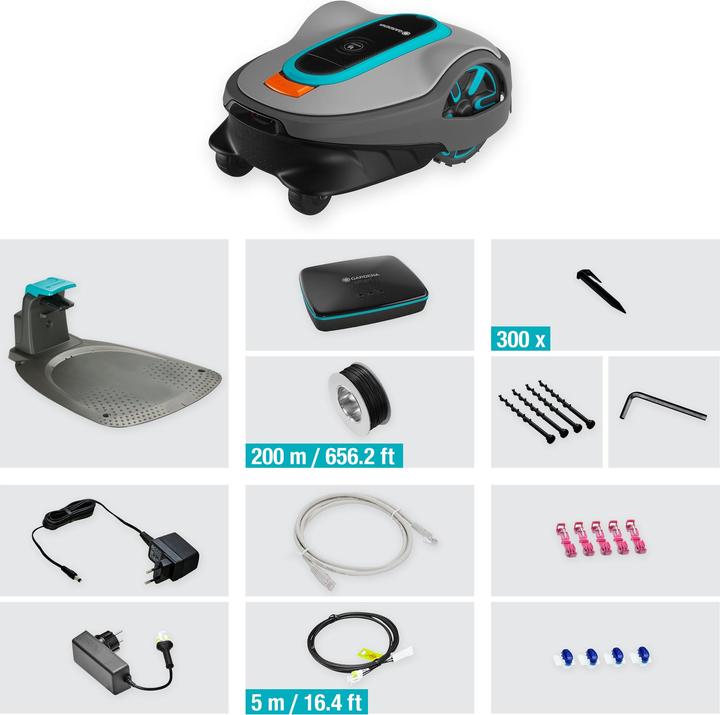 Actual product image Gardena Smart Sileno Life Set (1000 m²)