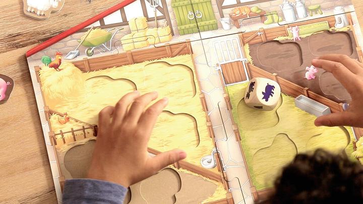 Actual product image Ministeps Farm Game (German)