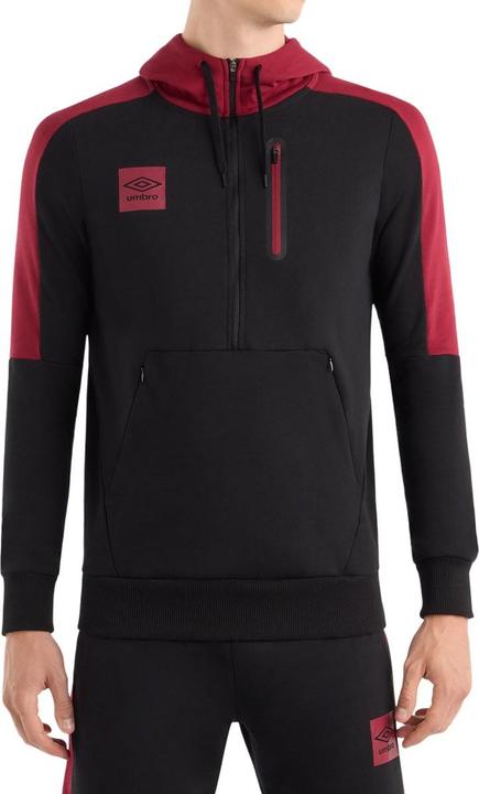Produktbild Umbro Terrace Kapuzenpullover mit halbem Reissverschluss (S)