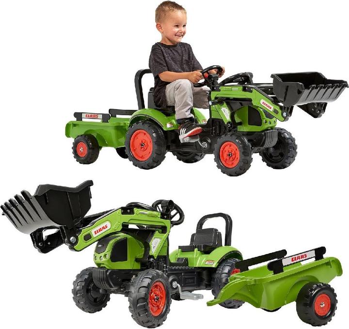 Produktbild Falk Toys Claas Traktor + Anh. L