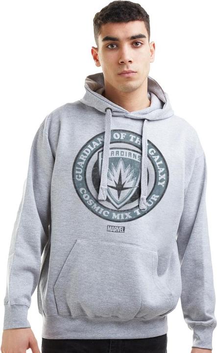 Actual product image Guardians of the Galaxy Mens Badge Hoodie (S)