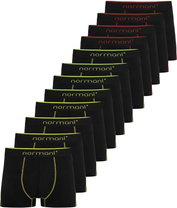 Produktbild Normani 12 x Herren Baumwoll-Boxershorts (S, 12er Pack)