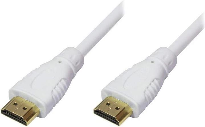 Actual product image Techly HDMI cable A M/M high speed 5m white (5 m, HDMI)